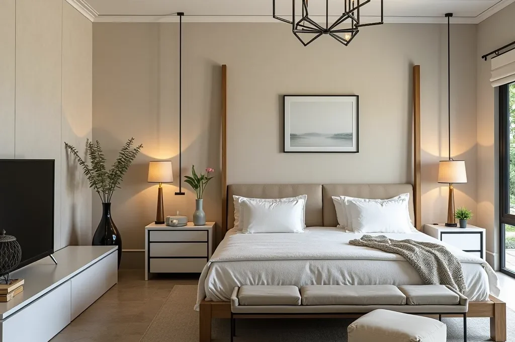 Atmosphère des Puces de Saint-Ouen avec meubles vintage et objets chinés